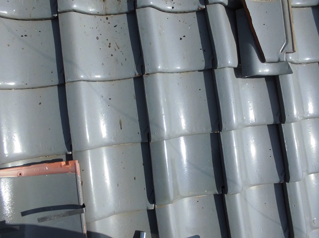 加古川市　瓦　施工後　復旧